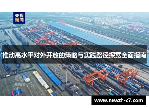 推动高水平对外开放的策略与实践路径探索全面指南